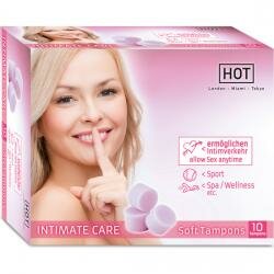 HOT INTIMATE CARE SOFT TAMPONES 10 UDS