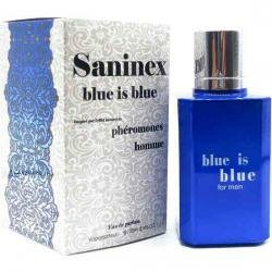 SANINEX PERFUME PHÉROMONES BLUE IS BLUE MEN - Imagen 1