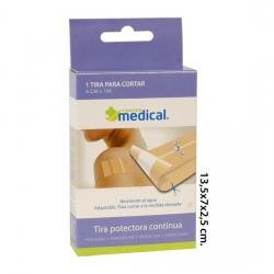 TIRA PROTECTORA CONTINUA LAVABLE, MEDICAL CENTER, 100X6CM.