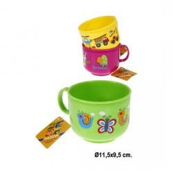 Tazón Desayuno Infantil Color Surtido, WAT, ø 11Ž5x9Ž5cm. - Imagen 1