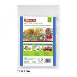Bolsas Congelar Hermeticas 18x25, PRIVILEGE, 12uds. - Imagen 1