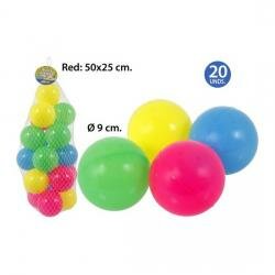 Bolas Infantiles, AQUAPRO, 20uds.