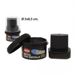Crema Calzado Negra con Esponja, CALZA2 - Imagen 1