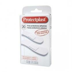 Tiritas Pieles Sensibles, PROTECTPLAST, 20uds. - Imagen 1