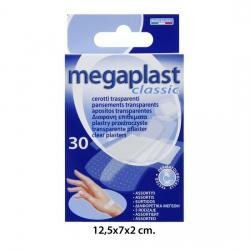 Tirita Modelos Surtidos Transparente, MEGAPLAST, 30uds. - Imagen 1